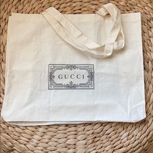 Gucci-Brand New Canvas Tote